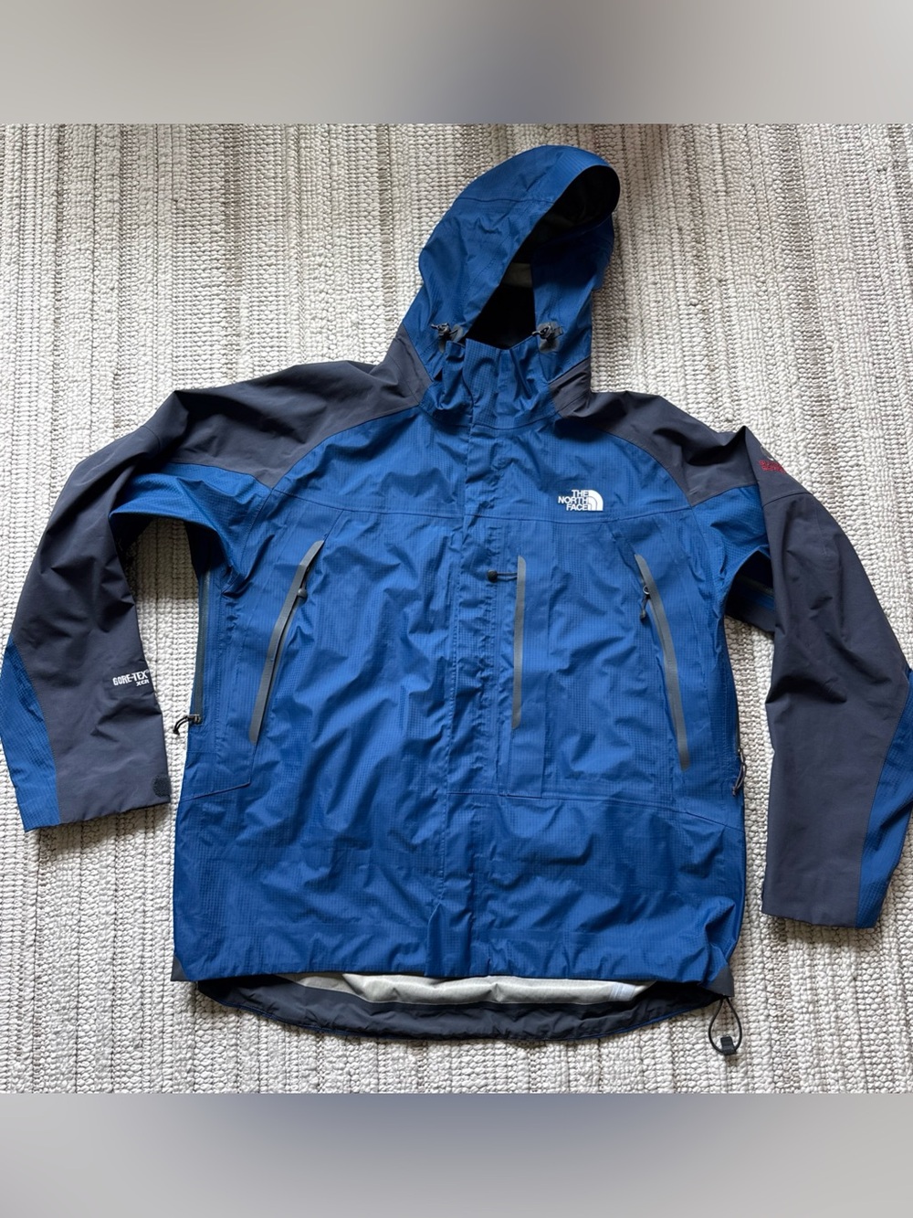 Vintage NORTH FACE Gore-Tex XCR Jacket Mens XL Blue Block Color Summit Series